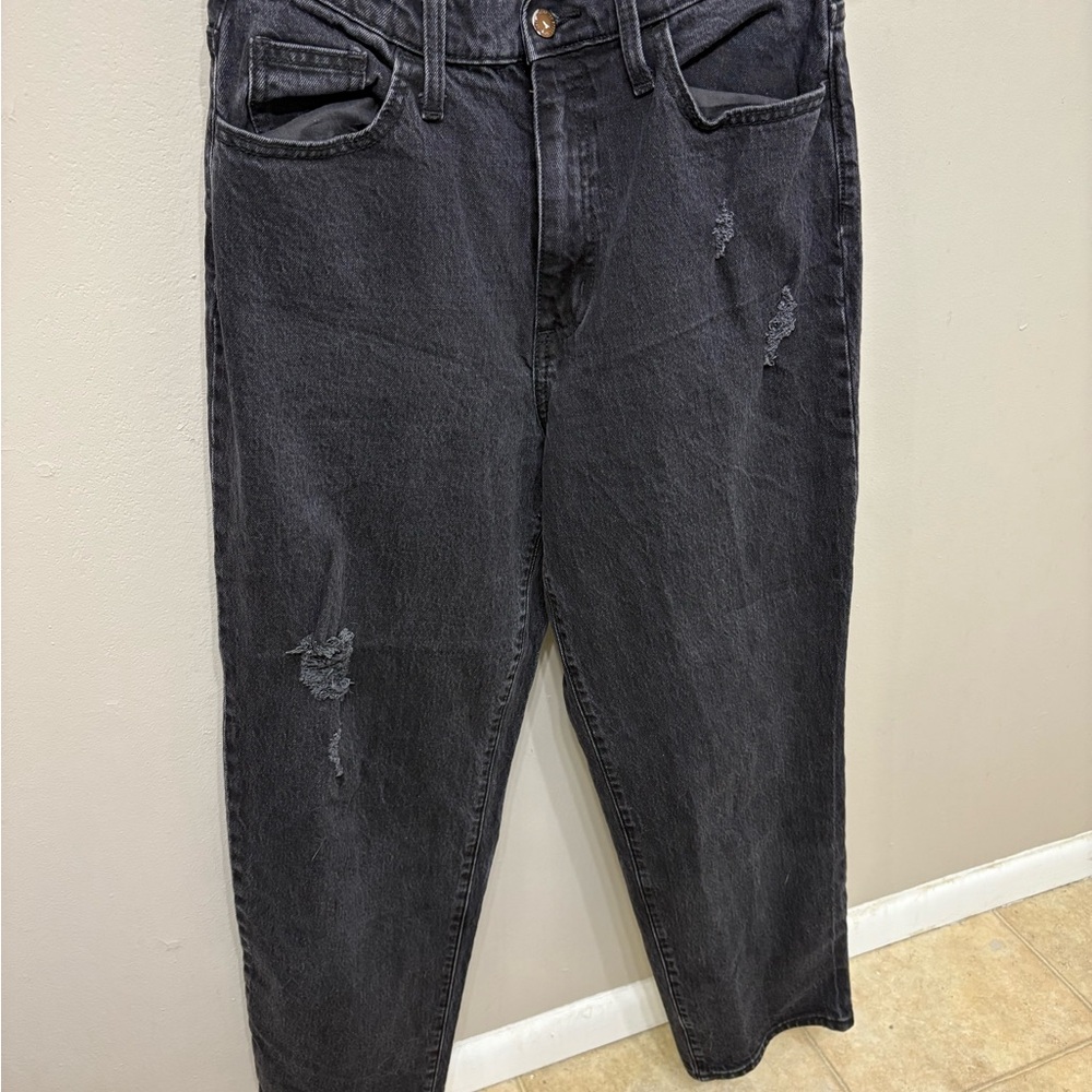 Universal Thread Black Straight Leg Jeans - Picture 3 of 4